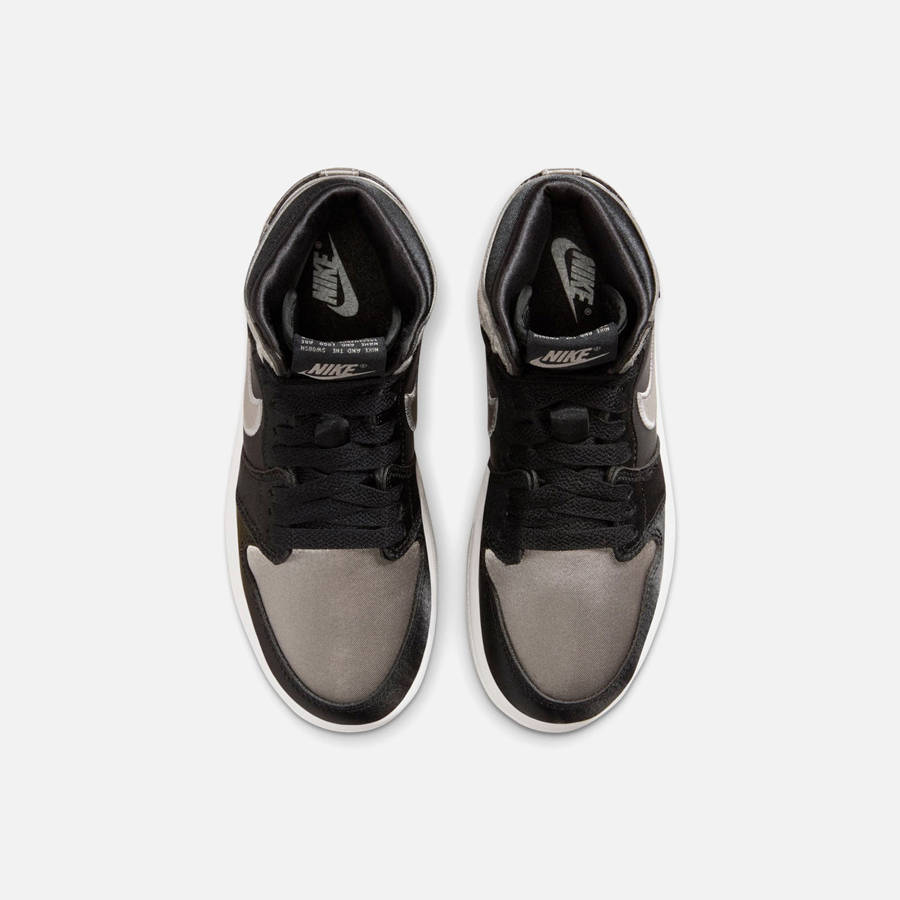 Black / Grey / White Kids' Kith Jordan PS Air Jordan 1 Retro High OG Sneakers | 4780-YKQRE