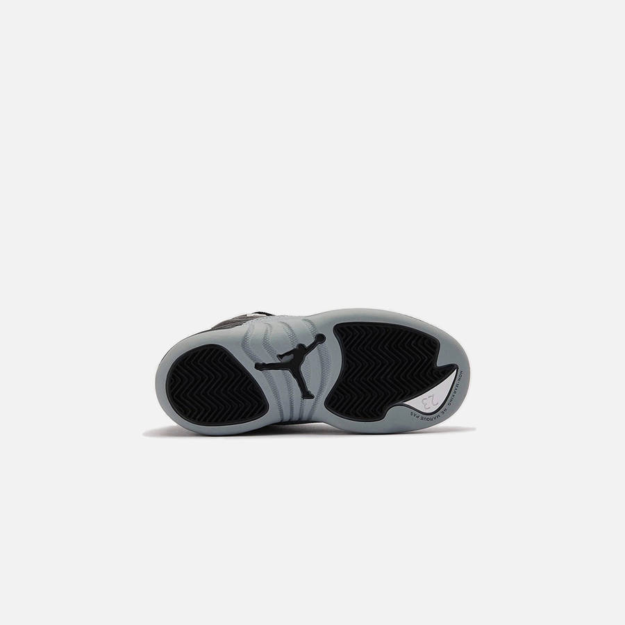 Black / Grey / White Kids' Kith Jordan PS Air Jordan 12 Sneakers | 5372-PRUWO