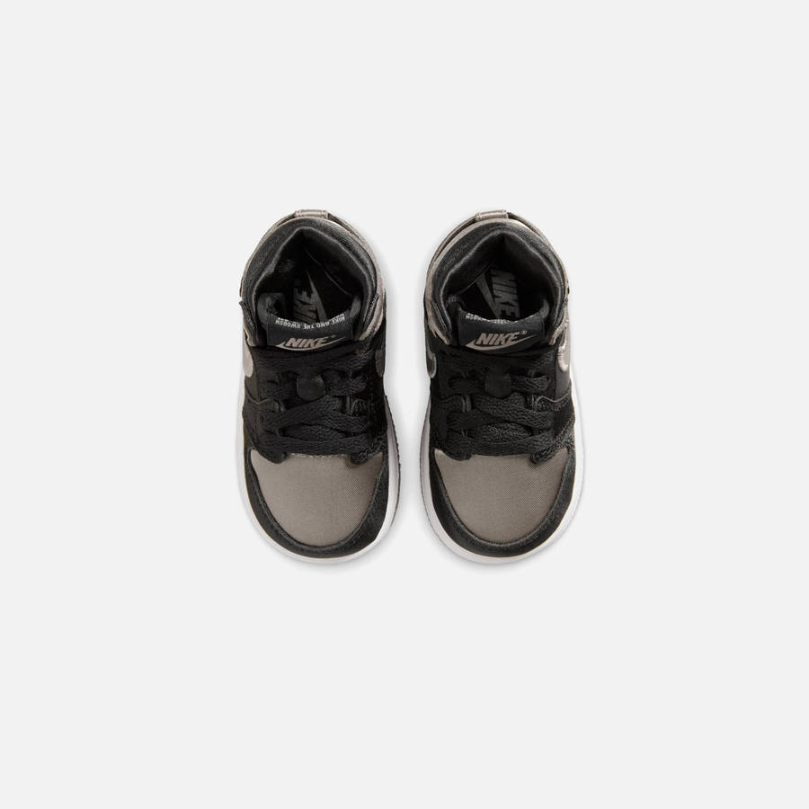 Black / Grey / White Kids' Kith Jordan TD Air Jordan 1 Retro High OG Sneakers | 6728-SNIVL
