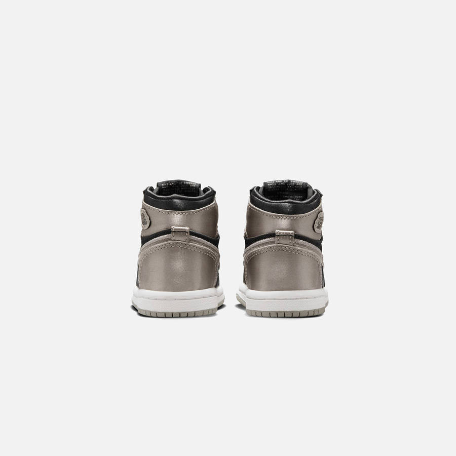 Black / Grey / White Kids' Kith Jordan TD Air Jordan 1 Retro High OG Sneakers | 6728-SNIVL