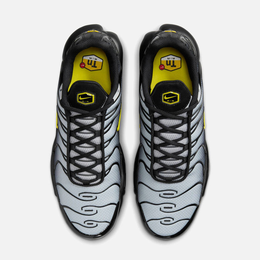 Black / Grey / Yellow Men Kith Nike Air Max Plus Sneakers | 3946-AYLER