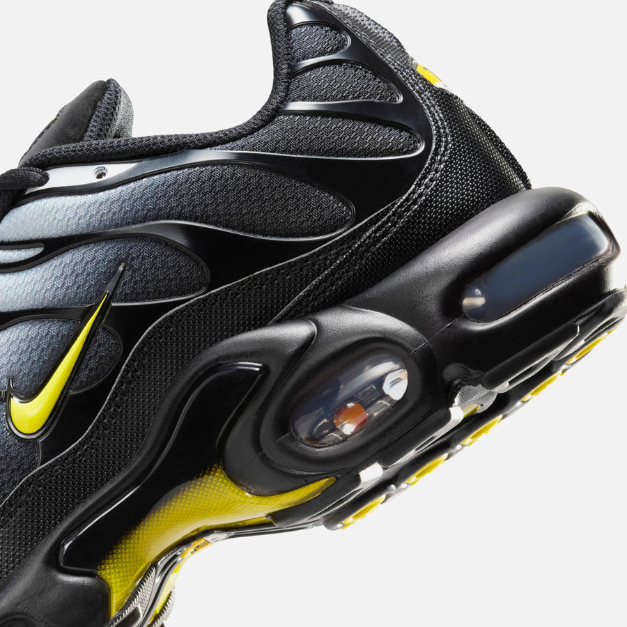 Black / Grey / Yellow Men Kith Nike Air Max Plus Sneakers | 3946-AYLER