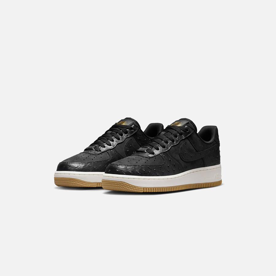 Black / Light Brown Women Kith Nike WMNS Air Force 1 Low Sneakers | 3041-LROWG