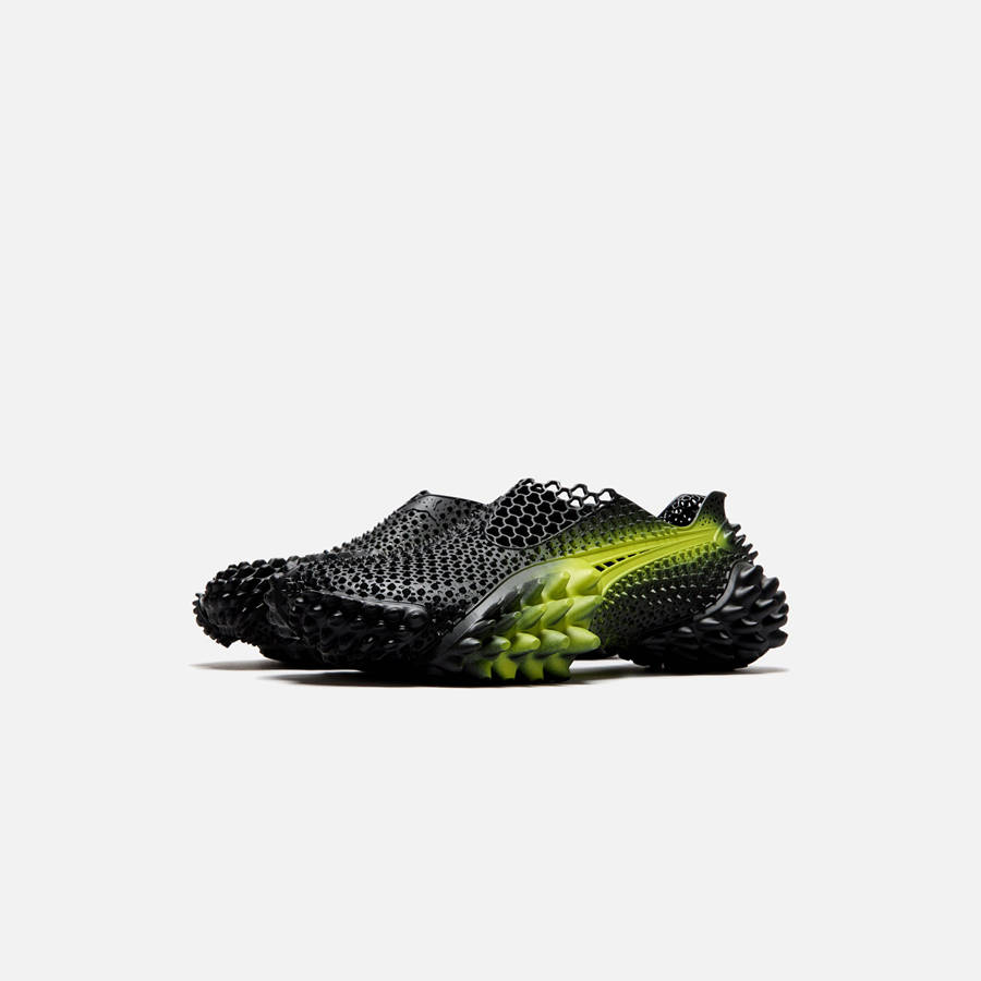Black / Light Green Men Kith PUMA x A$AP Rocky Mostro 3D Sneakers | 8726-PHWXV
