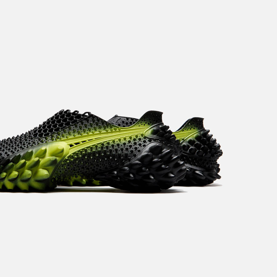 Black / Light Green Men Kith PUMA x A$AP Rocky Mostro 3D Sneakers | 8726-PHWXV