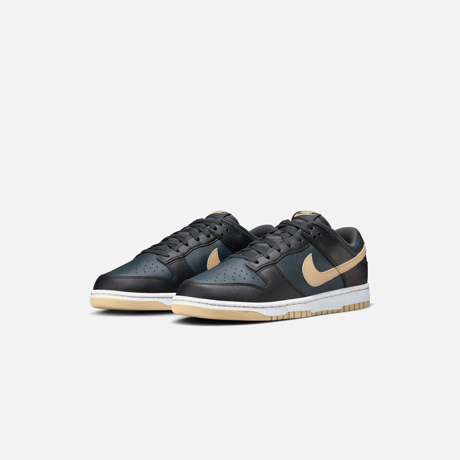 Black / Navy / Brown Men Kith Nike Dunk Low Retro PRM Sneakers | 6721-YFVDC