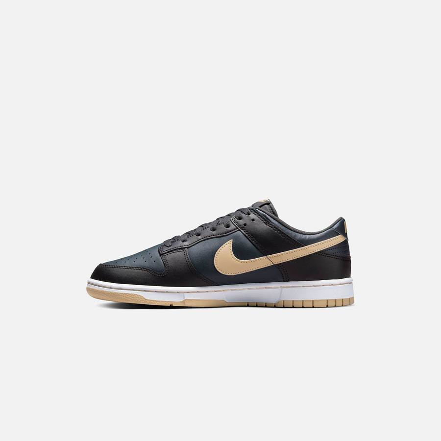 Black / Navy / Brown Men Kith Nike Dunk Low Retro PRM Sneakers | 6721-YFVDC