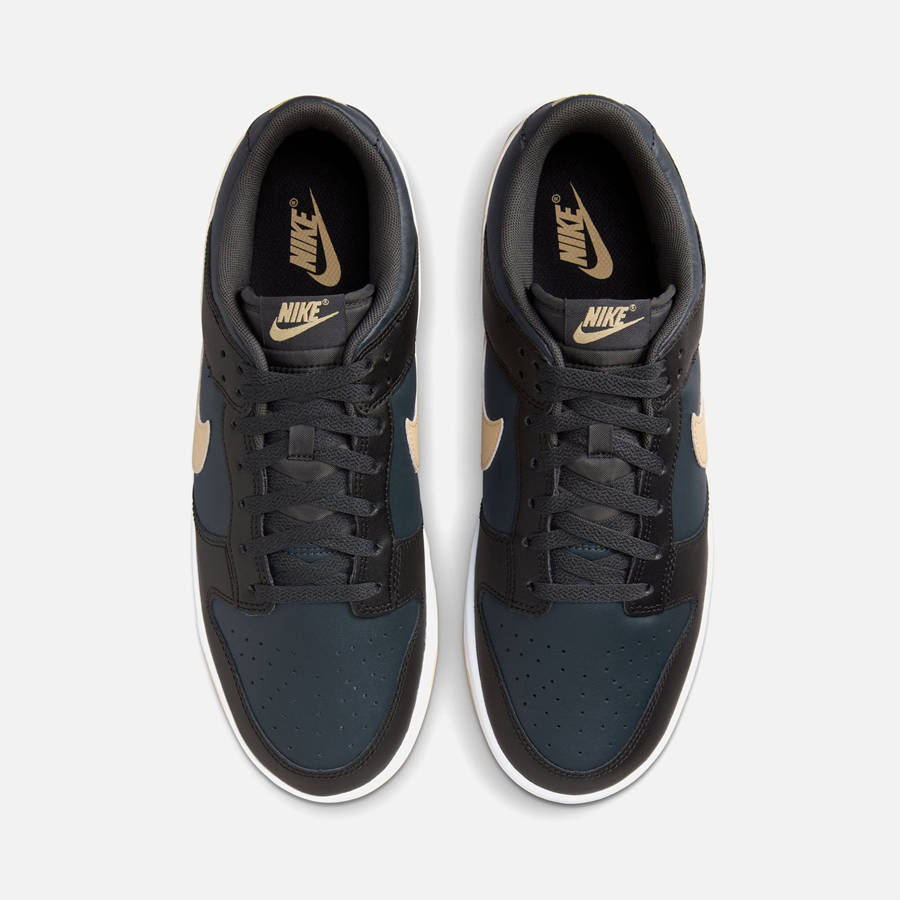 Black / Navy / Brown Men Kith Nike Dunk Low Retro PRM Sneakers | 6721-YFVDC