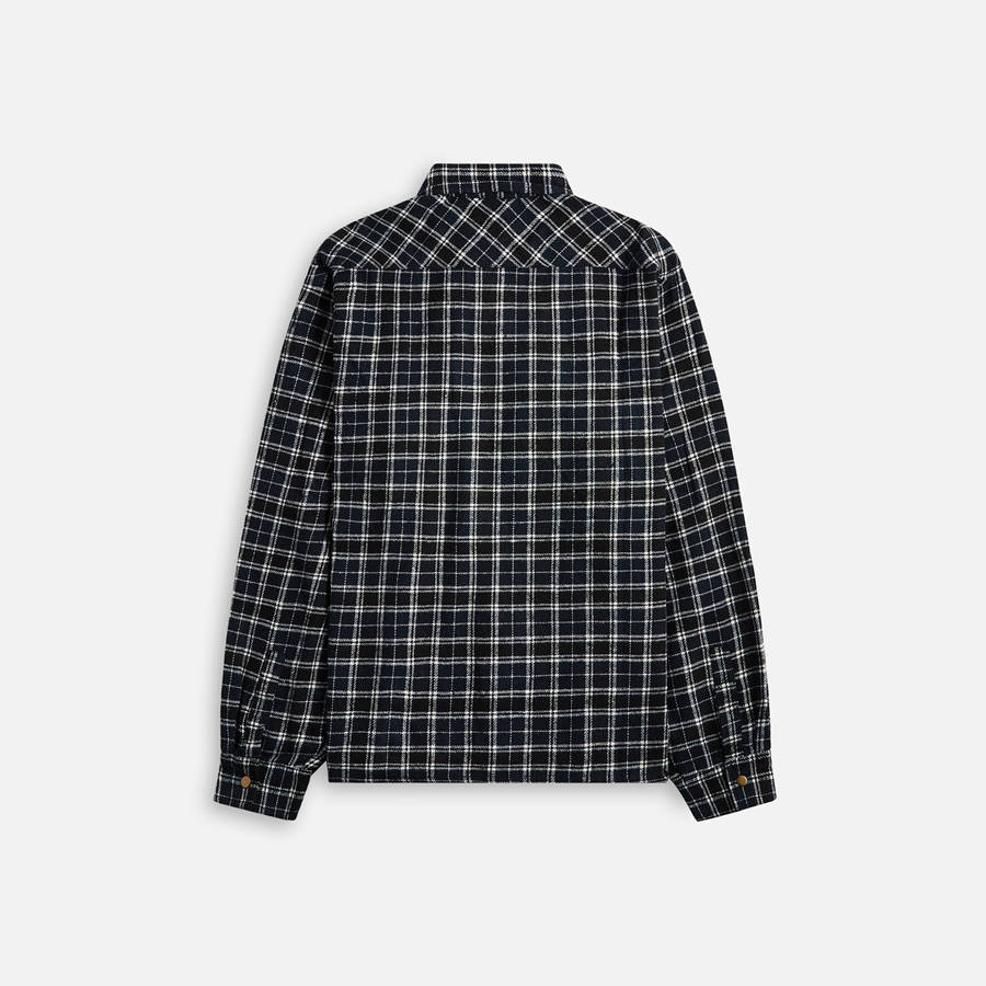 Black / Navy / White Men Kith Noon Goons Baja Snappers Shirts | 6592-DKISU