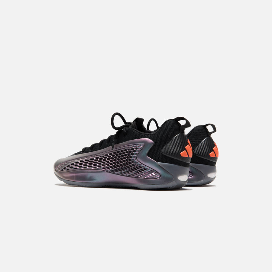 Black / Orange Men Kith adidas AE 1 Low Sneakers | 8351-MCSZE