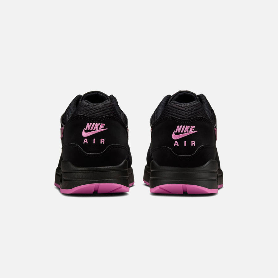 Black / Pink / Red Men Kith Nike Air Max 1 Sneakers | 4037-CNVDU