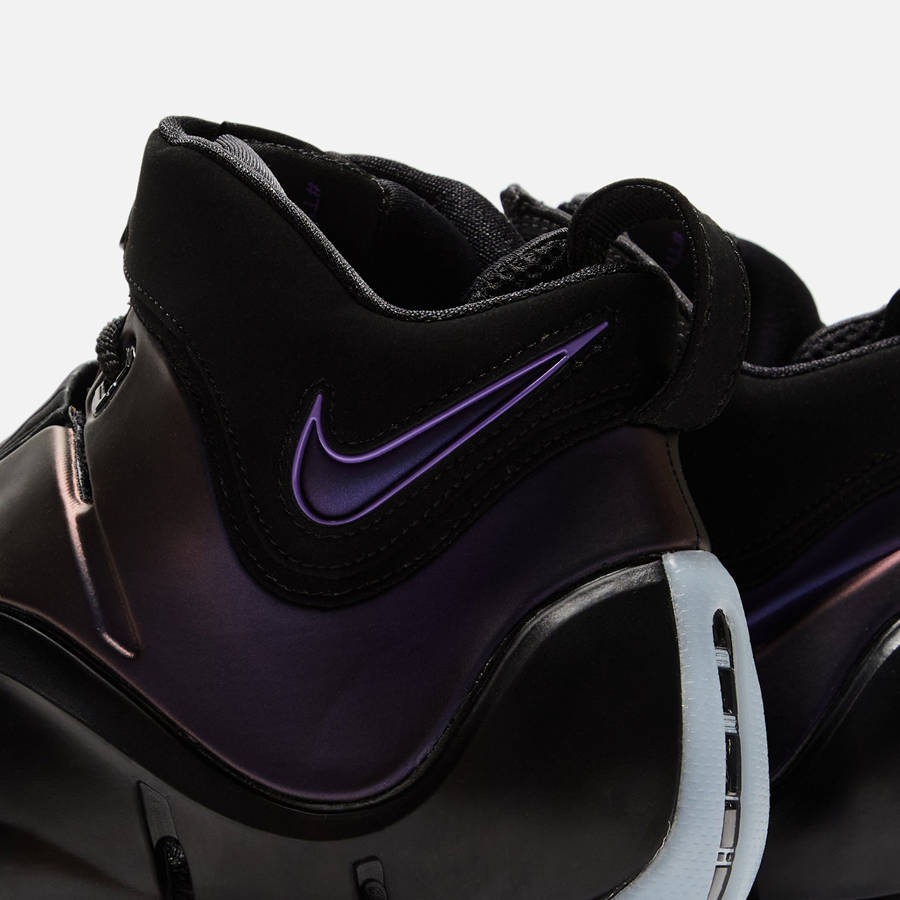 Black / Purple / Blue Men Kith Nike Zoom LeBron IV Sneakers | 8791-XVKLS