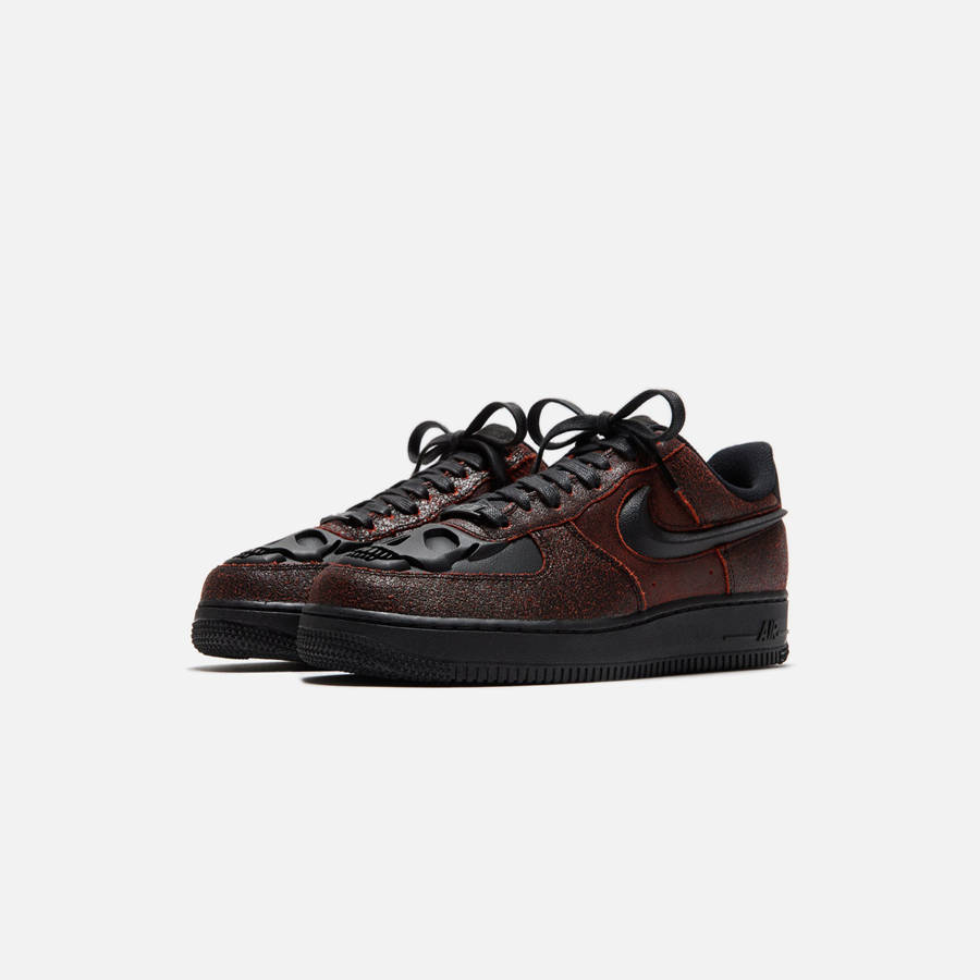 Black / Red Men Kith Nike Air Force 1 Low Sneakers | 2764-FQPAN