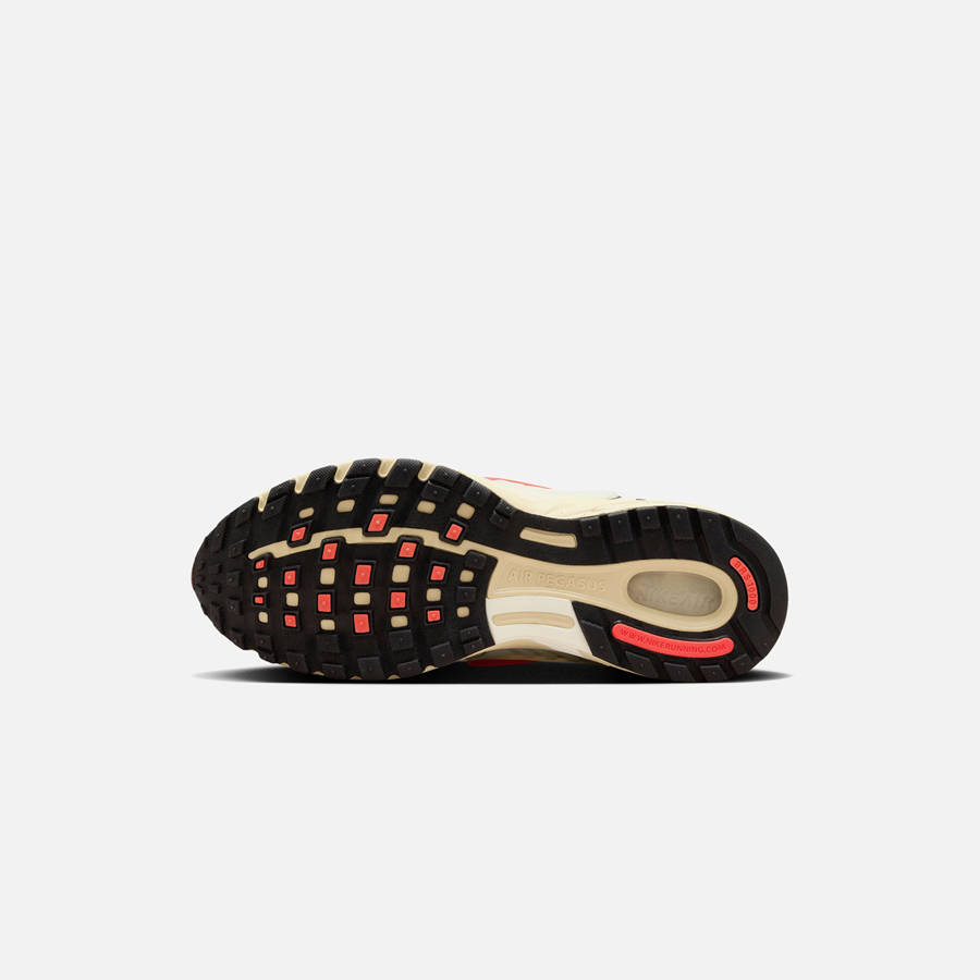 Black / Red Men Kith Nike Air Pegasus Wave Sneakers | 8623-BLTZX