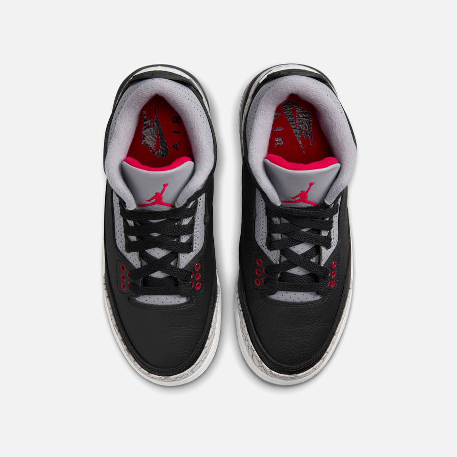 Black / Red / Grey Kids' Kith Jordan GS Air Jordan 3 Retro Sneakers | 2437-KICYF