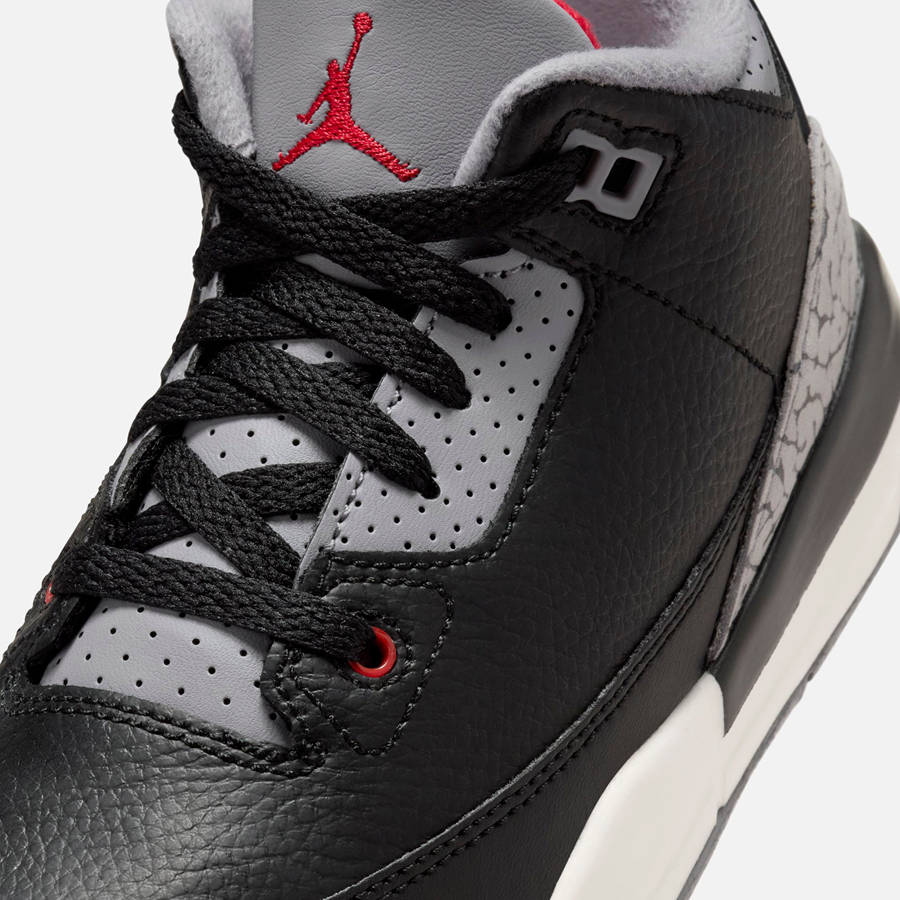 Black / Red / Grey Kids' Kith Jordan PS Air Jordan 3 Retro Sneakers | 2834-CMHFD