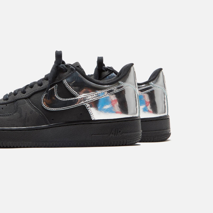 Black / Silver Men Kith Nike Air Force 1 Low Sneakers | 2976-PSVAZ