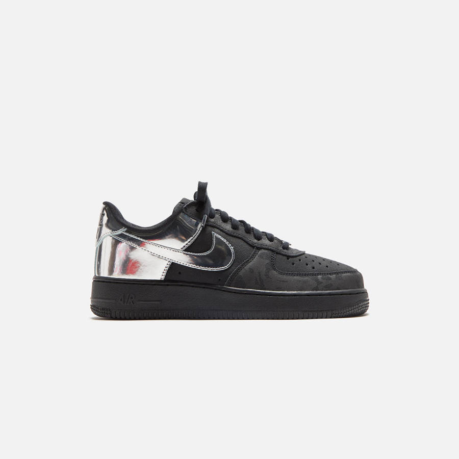 Black / Silver Men Kith Nike Air Force 1 Low Sneakers | 2976-PSVAZ