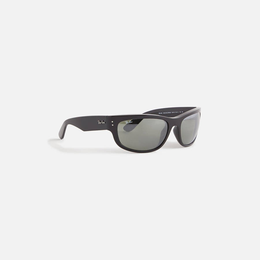 Black / Silver Men Kith Ray Ban Mega Balorama Sunglasses | 7132-LDNQP
