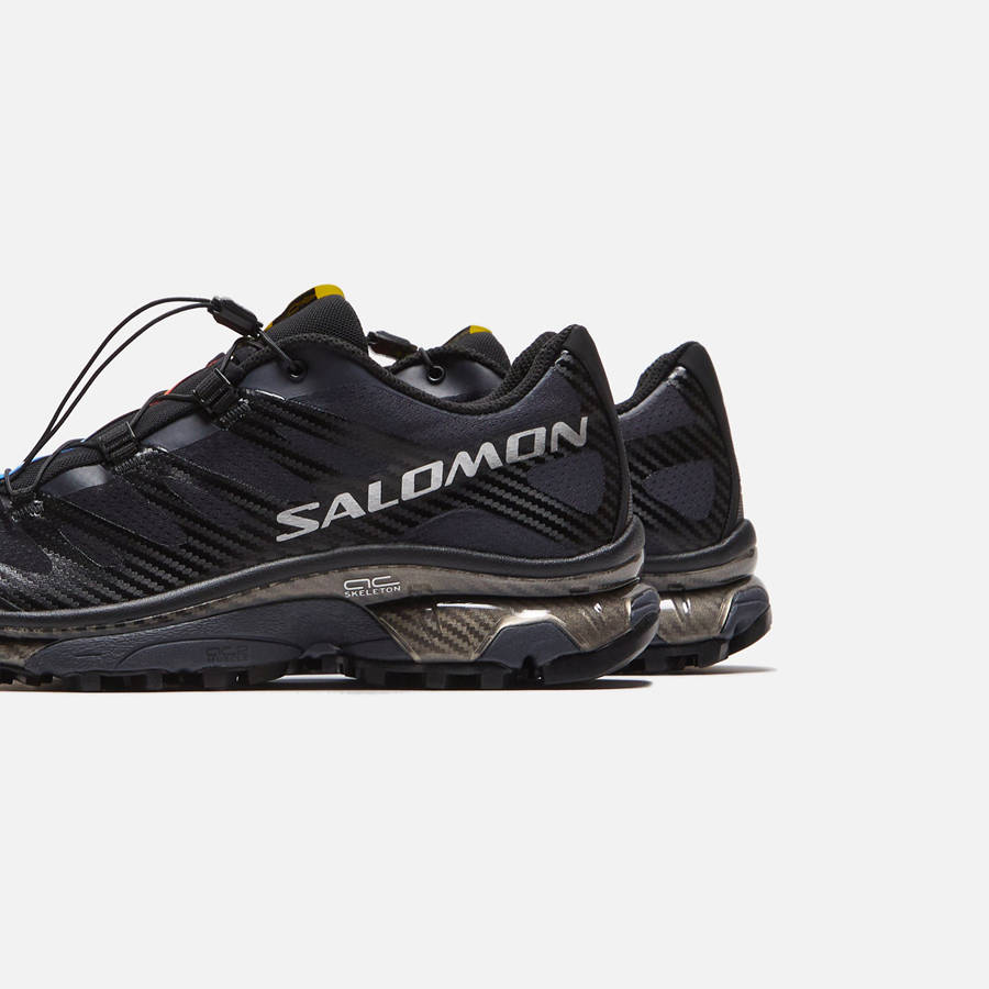 Black / Silver Men Kith Salomon XT-4 OG Sneakers | 3562-AEKDL