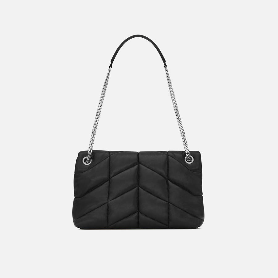 Black / Silver Women Kith Saint Laurent YSL S Bags | 4013-BTSQF