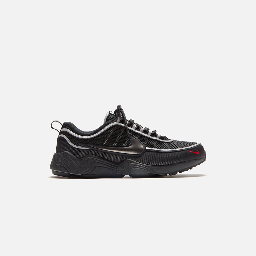 Black / Silver / Red Women Kith Nike Air Zoom Spiridon Shoes | 9710-WCOPK