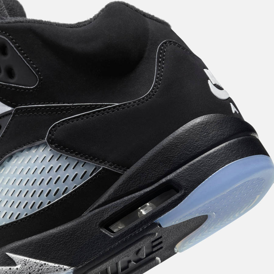 Black / Silver / Red / White Kids' Kith Nike GS Air Jordan 5 Retro OG Reimagined Sneakers | 1253-ZUDTF