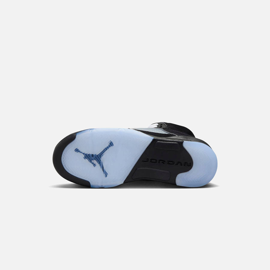 Black / Silver / Red / White Kids' Kith Nike GS Air Jordan 5 Retro OG Reimagined Sneakers | 1253-ZUDTF