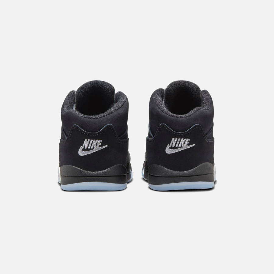 Black / Silver / Red / White Kids' Kith Nike TD Air Jordan 5 Retro OG Reimagined Sneakers | 8352-MRAVD
