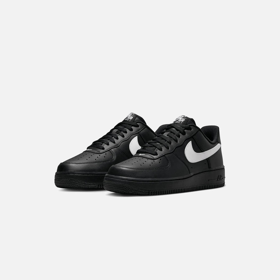 Black / White Men Kith Nike Air Force 1 '07 Sneakers | 3169-UYTPE