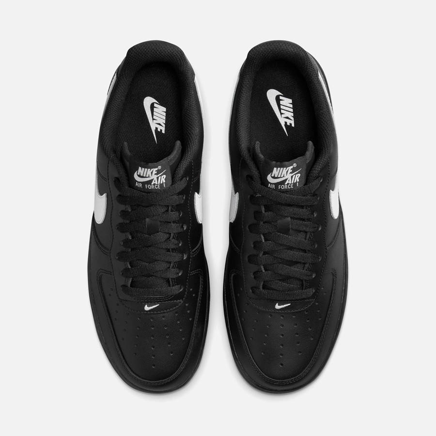 Black / White Men Kith Nike Air Force 1 '07 Sneakers | 3169-UYTPE