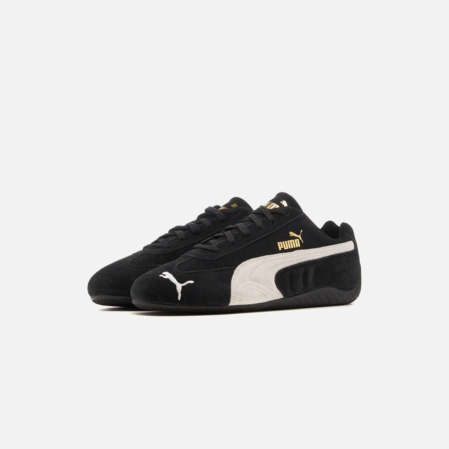 Black / White Men Kith PUMA Speedcat OG Sneakers | 2630-XIWYL