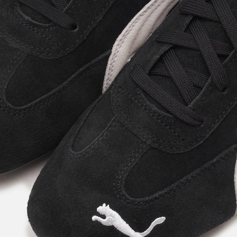Black / White Men Kith PUMA Speedcat OG Sneakers | 2630-XIWYL
