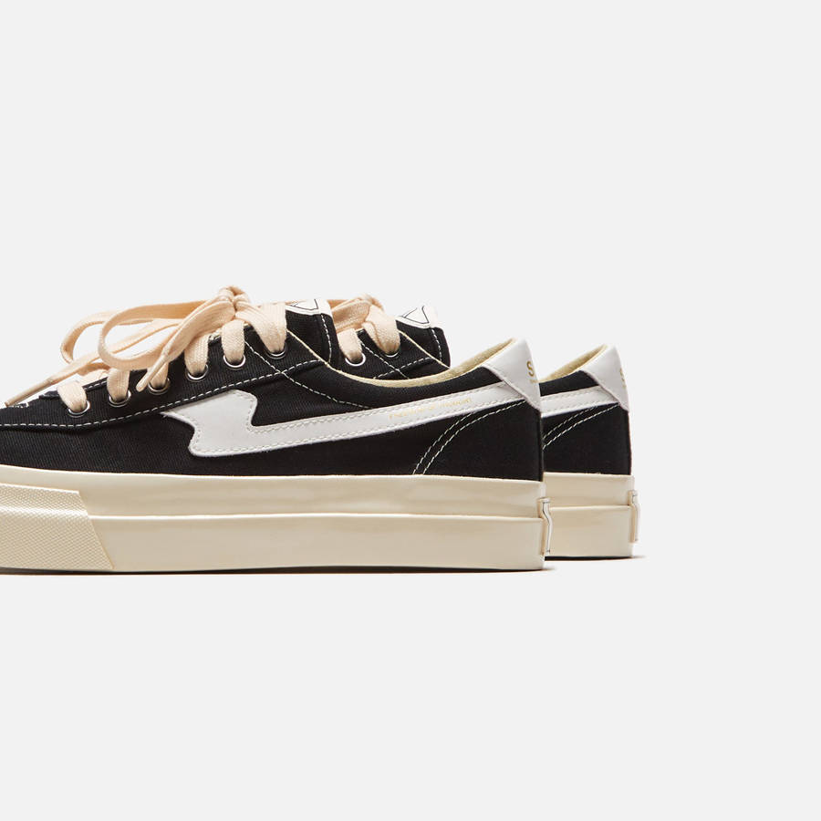 Black / White Men Kith Stepney Workers Club Dellow S-Strike Canvas Sneakers | 0138-BJMNZ