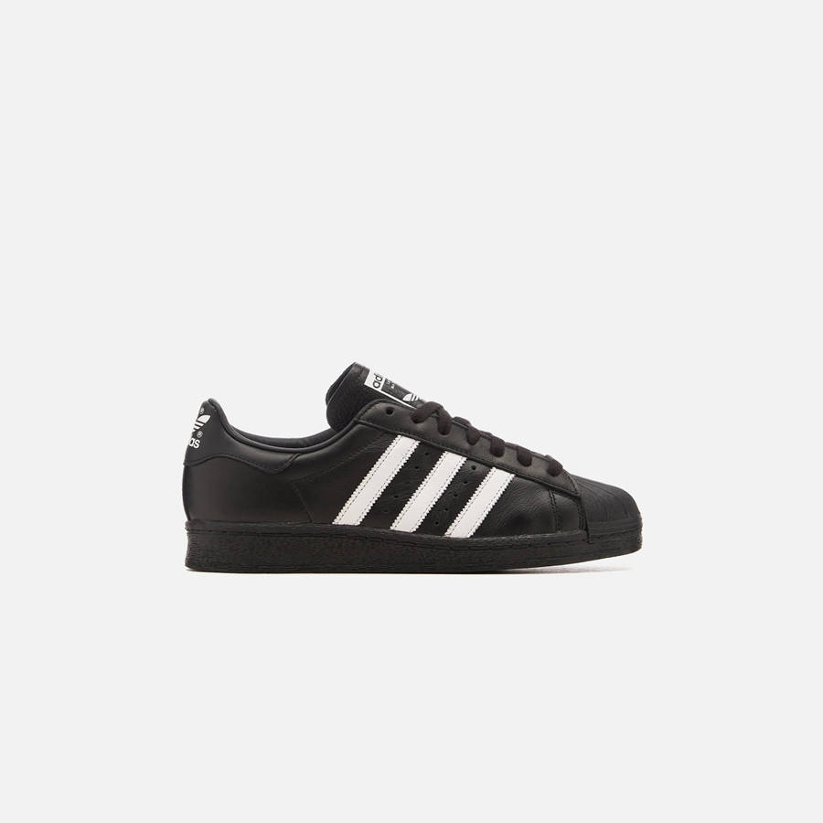Black / White Men Kith adidas Originals Superstar 82 Sneakers | 7294-RBZVH