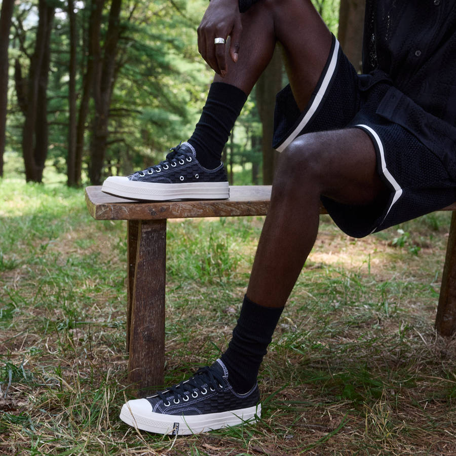 Black / White Men Kith for Converse Chuck Taylor All Star 1970 Ox Sneakers | 4762-IACHD