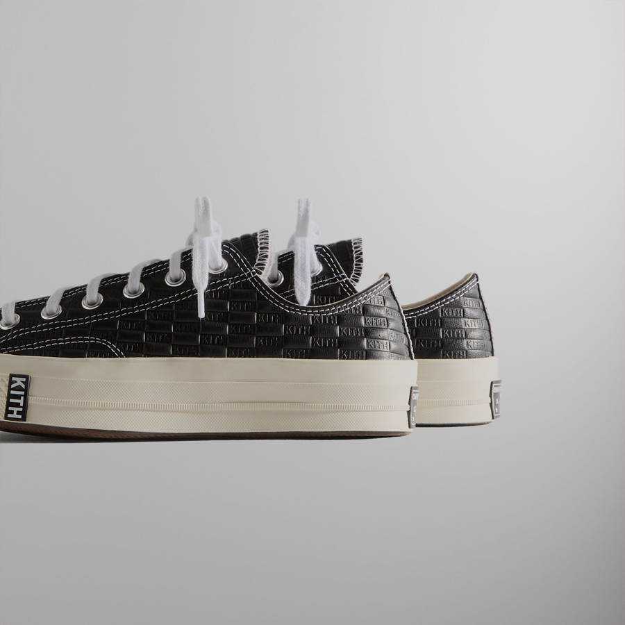 Black / White Men Kith for Converse Chuck Taylor All Star 1970 Ox Sneakers | 4762-IACHD