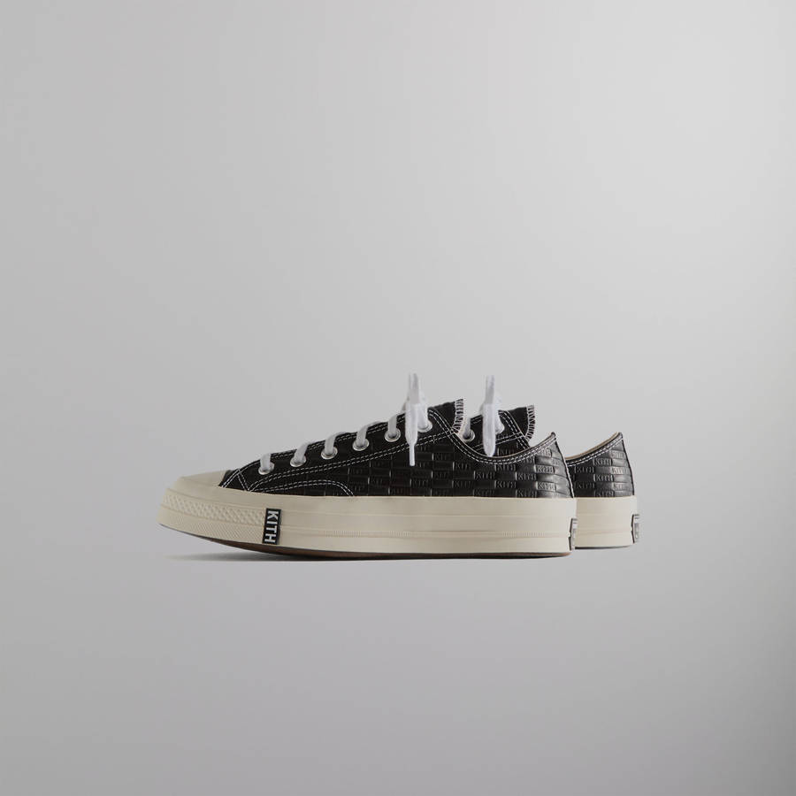 Black / White Men Kith for Converse Chuck Taylor All Star 1970 Ox Sneakers | 4762-IACHD