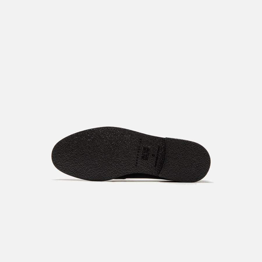 Black / White Women Kith DUKE + DEXTER WMNS Kiss Penny Loafers | 6801-MABCW