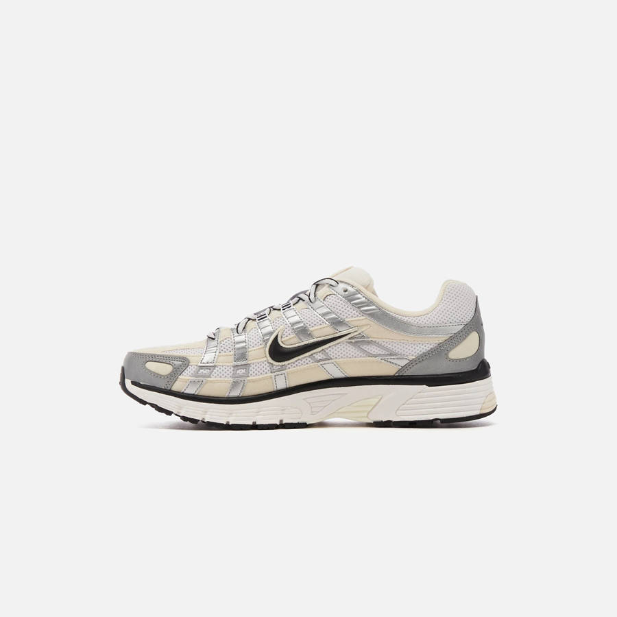 Black / White Women Kith Nike WMNS P-6000 Shoes | 0564-OUWJS