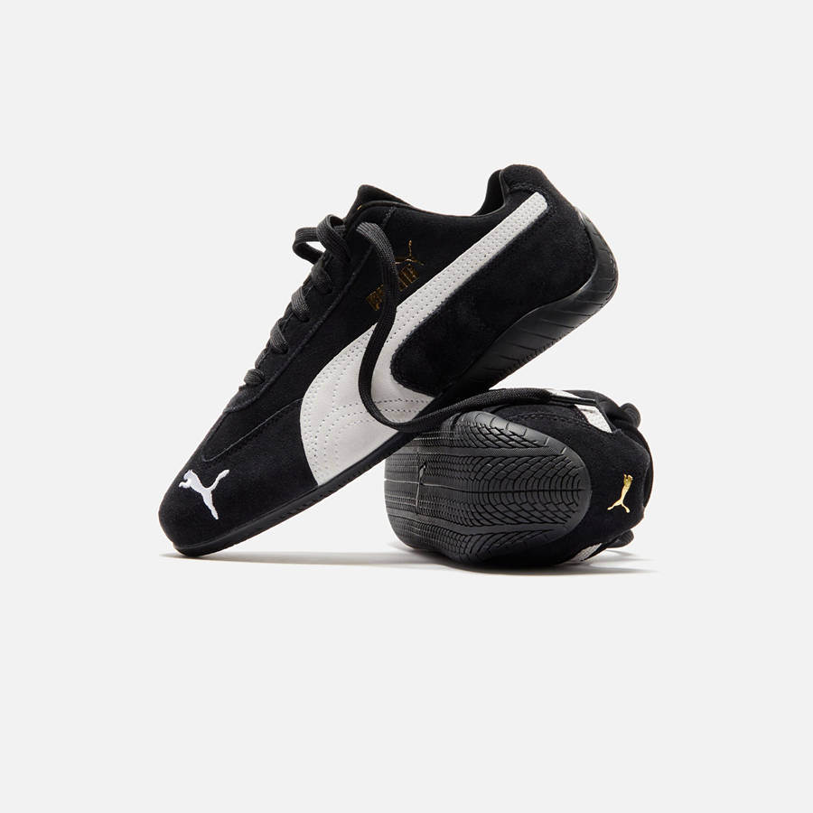 Black / White Women Kith PUMA WMNS Speedcat OG Sneakers | 3158-WSURP