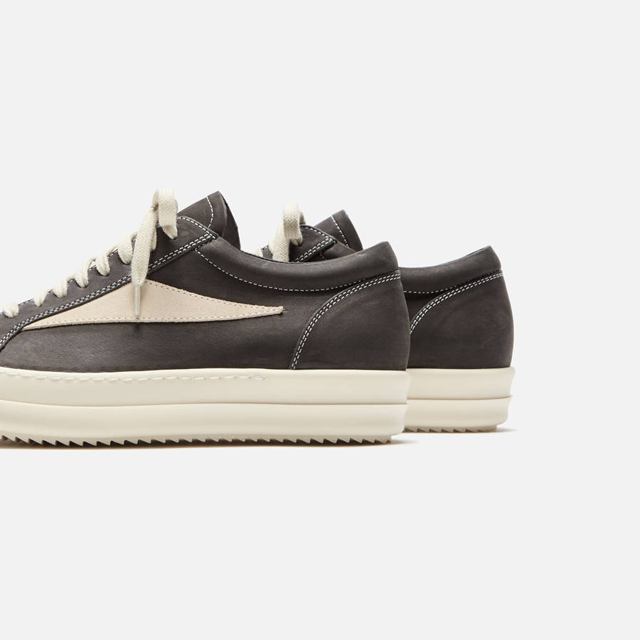 Black / White Women Kith Rick Owens WMNS Vintage Sneakers | 0485-YJZIQ