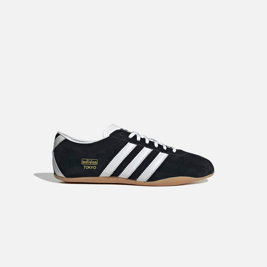 Black / White Women Kith adidas WMNS Tokyo Sneakers | 9708-EDHCM