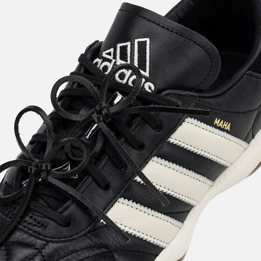 Black / White Women Kith adidas x Naked x Maha Samba MN Shoes | 8017-KVZQM