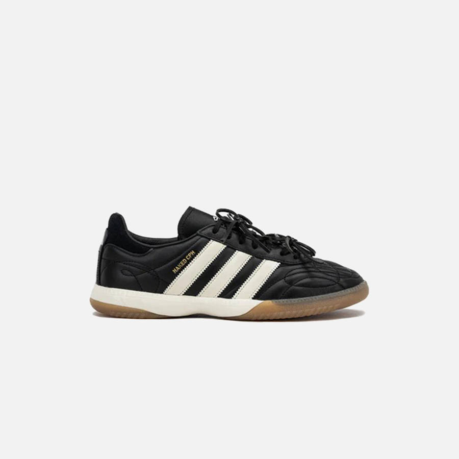 Black / White Women Kith adidas x Naked x Maha Samba MN Shoes | 8017-KVZQM