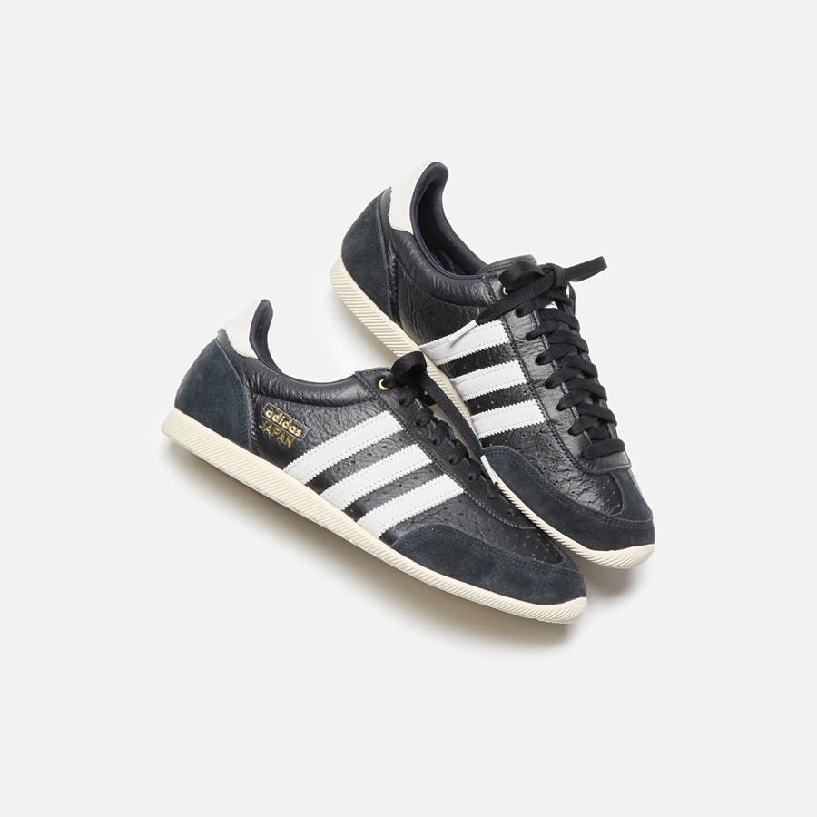 Black / White / Gold Women Kith adidas WMNS Japan Sneakers | 5341-YXWQB