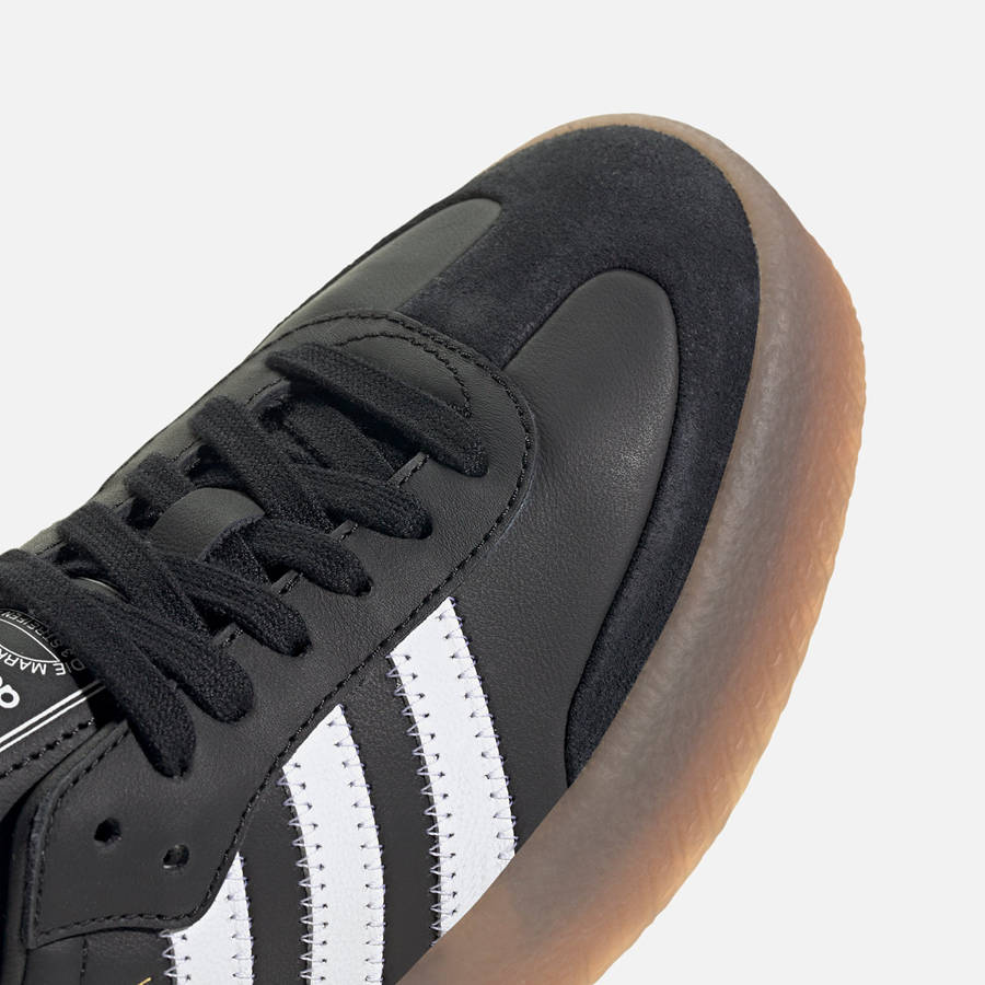 Black / White / Gold Women Kith adidas WMNS Sambae Sneakers | 2687-EQGMJ