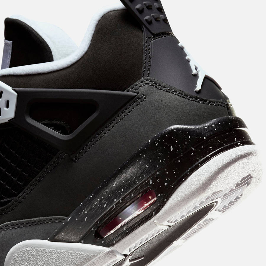 Black / White / Grey / Platinum Kids' Kith Jordan GS Air Jordan 4 Retro Sneakers | 8730-EAUKI