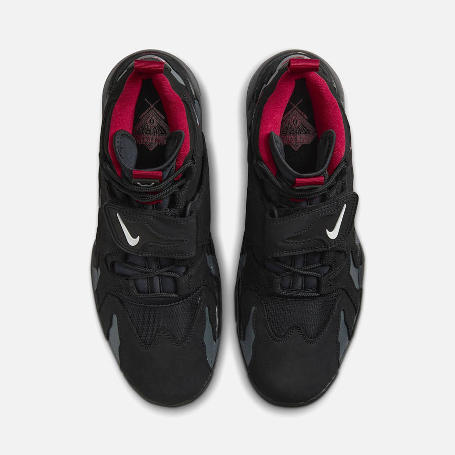 Black / White / Grey / Silver / Red Men Kith Nike Air DT Max 96 Sneakers | 2753-FSYMP