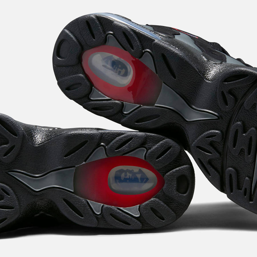 Black / White / Grey / Silver / Red Men Kith Nike Air DT Max 96 Sneakers | 2753-FSYMP